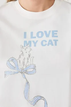 Camiseta de pijama estampada