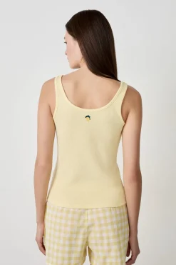 Camiseta de tirantes de algodón