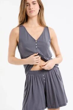 Camiseta de tirantes lisa