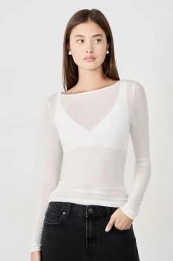 Camiseta escote barco