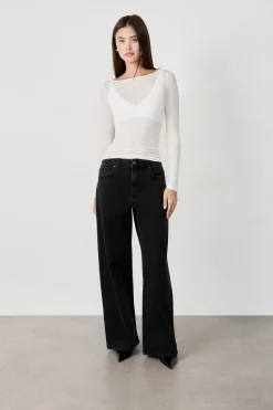 Camiseta escote barco