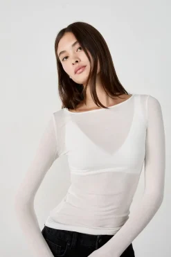 Camiseta escote barco