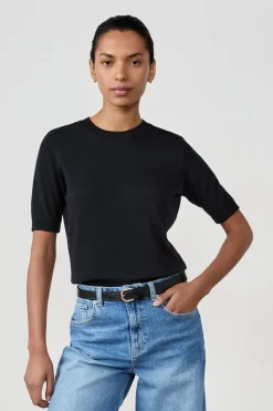 Camiseta manga corta cuello redondo