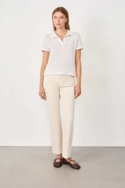 Camiseta polo manga corta