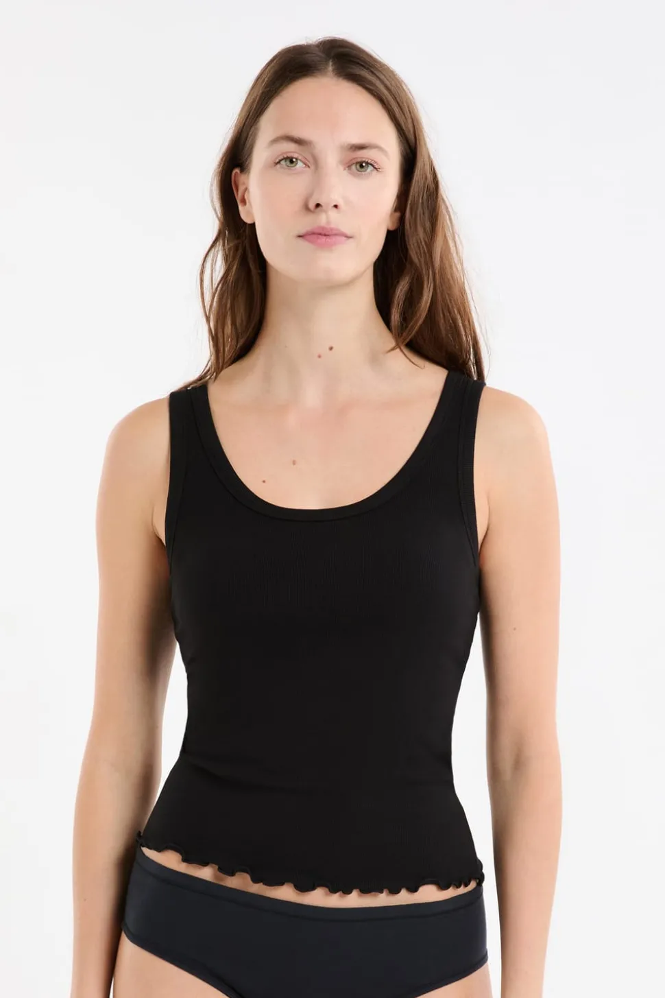 Camiseta sin mangas con sujetador integrado