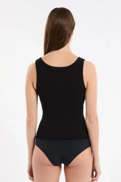 Camiseta sin mangas con sujetador integrado