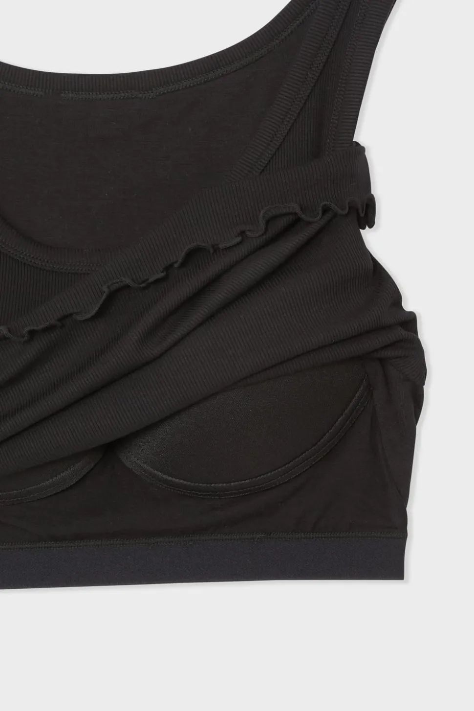 Camiseta sin mangas con sujetador integrado