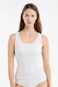 Camiseta sin mangas con sujetador integrado