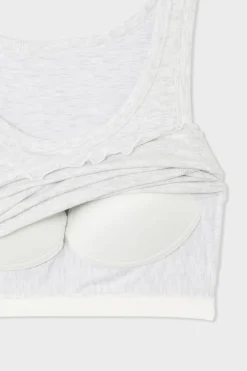 Camiseta sin mangas con sujetador integrado