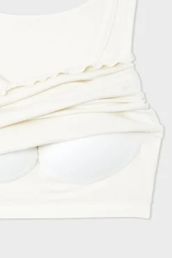 Camiseta sin mangas con sujetador integrado