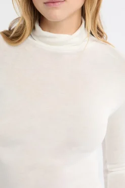 Camiseta térmica de cuello alto con lana