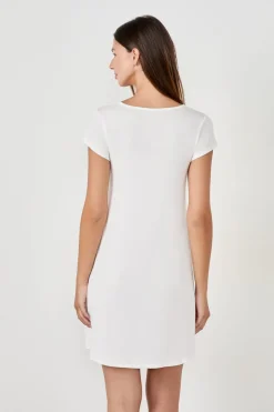 Camisón de manga corta