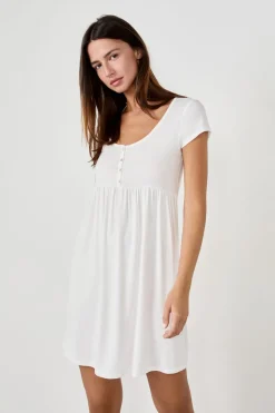 Camisón de manga corta