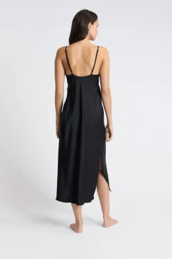 Camisón largo de satén