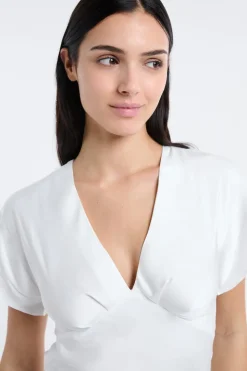 Camisón largo satinado