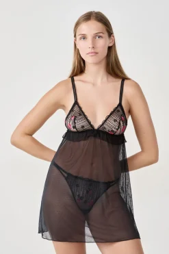 Camisón transparente