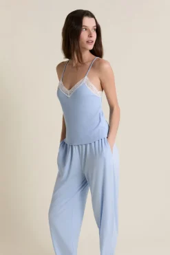 Caraco avec détails dentelle