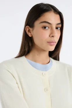 Chaleco mini de manga larga