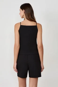 Chaleco sin mangas con botones