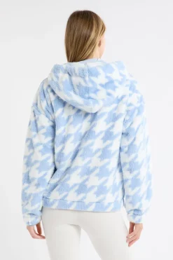 Chaqueta con estampado efecto polar