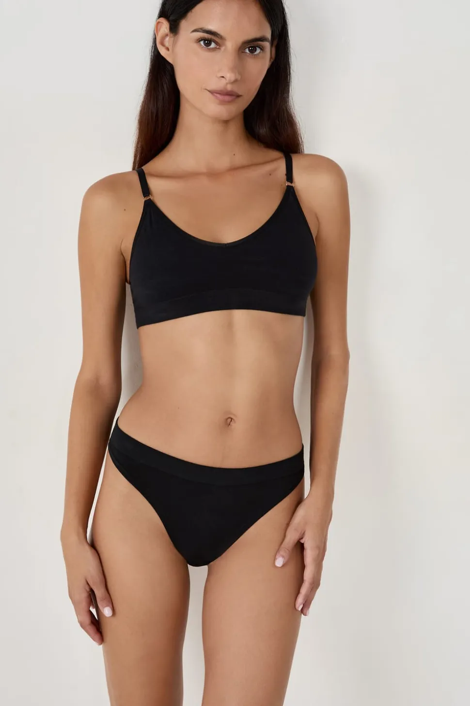 Cómodo tanga de algodón