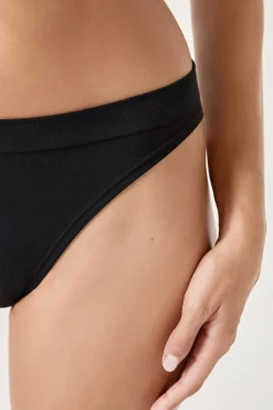 Cómodo tanga de algodón