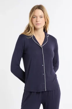 Conjunto de pijama de 2 piezas de manga larga