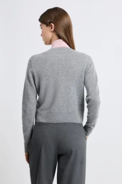 Cárdigan con botones de cachemira