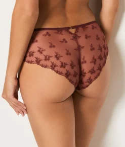 Culote de tul bordado