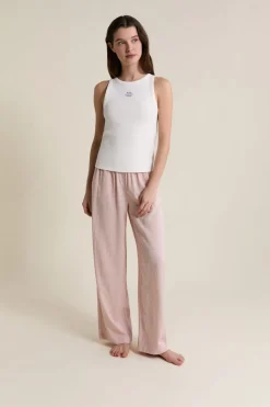 Débardeur de pyjama en coton