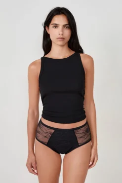 Flujo abundante - braguitas menstruales de talle alto