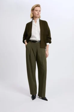 Gilet à manches longues grosse maille