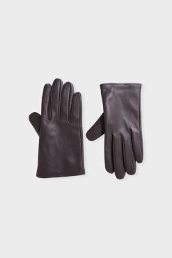 Guantes con efecto piel