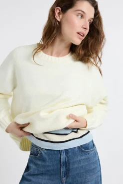 Jersey oversize de manga larga