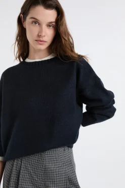 Jersey oversize de manga larga