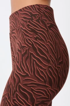 Legging à motifs en coton