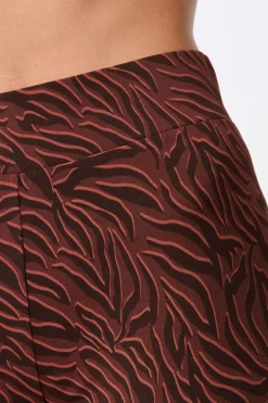 Legging à motifs en coton