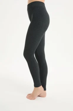 Leggings largos acanalados