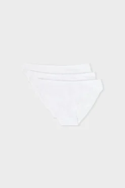 Lote de 3 braguitas de algodón
