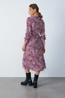 Maxivestido estampado