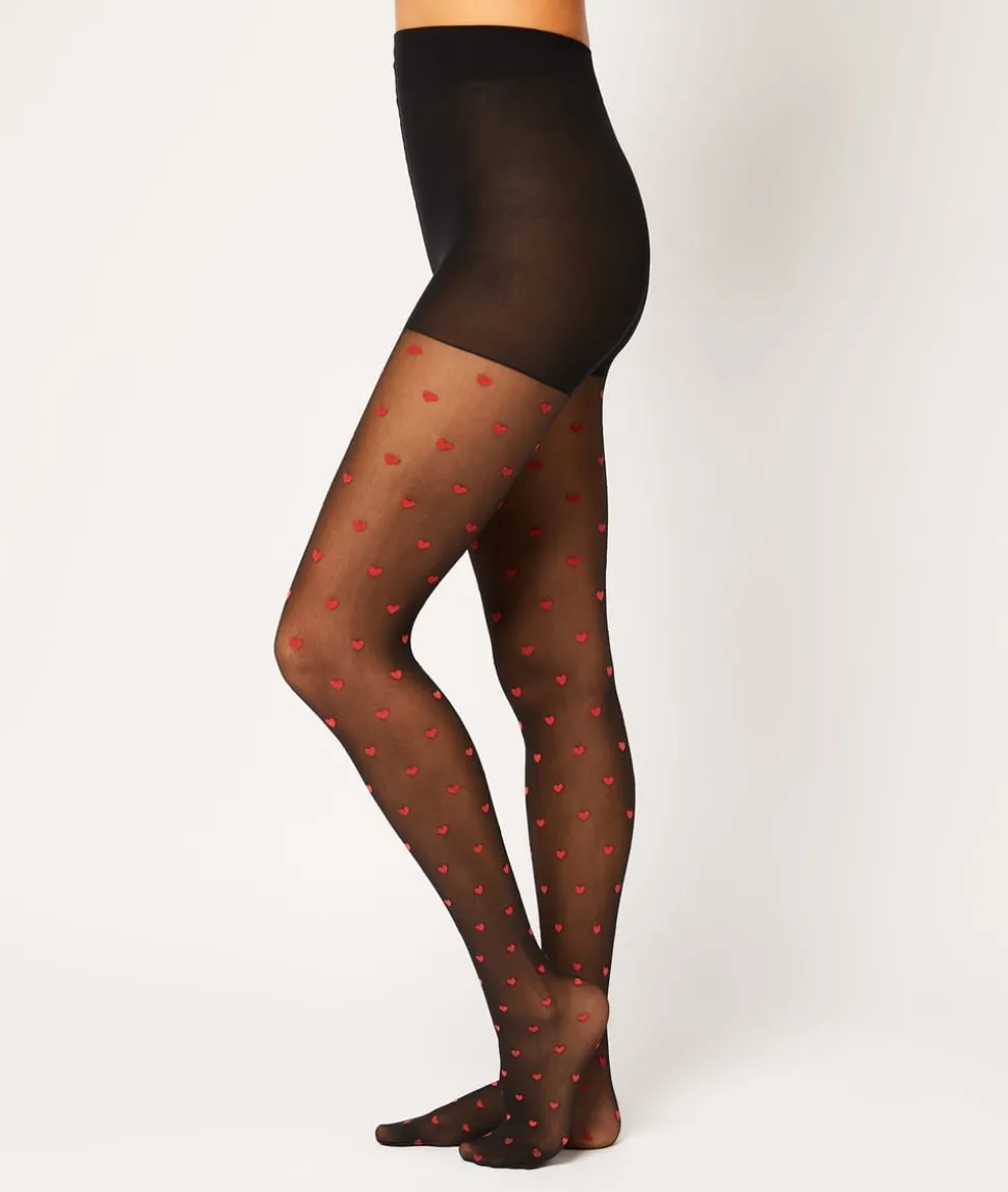 Medias de corazón de moda - 30D