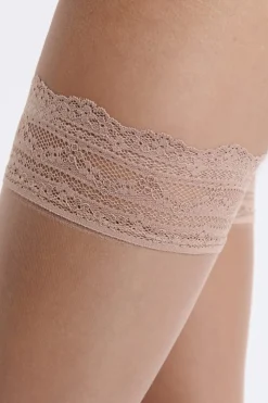 Medias efecto satinado