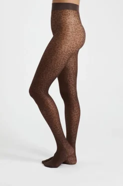 Medias transparentes con motivos - 30D