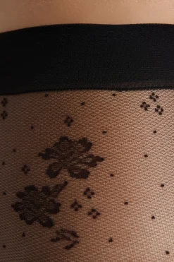 Medias transparentes con motivos - 15D