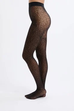 Medias transparentes con motivos - 30D