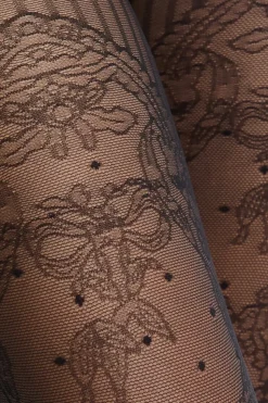 Medias transparentes con encaje - 15D