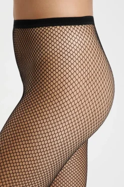Medias transparentes de fantasía - rejilla