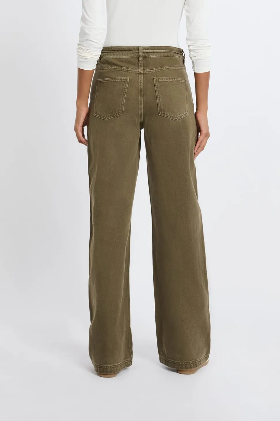 Pantalón con cordón de algodón