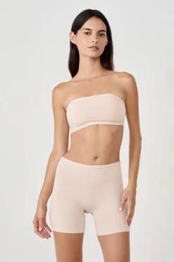 Pantalón corto de ciclismo de algodón orgánico elástico