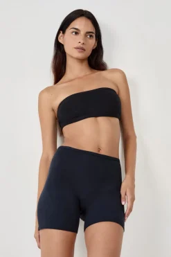 Pantalón corto de ciclismo de algodón orgánico elástico